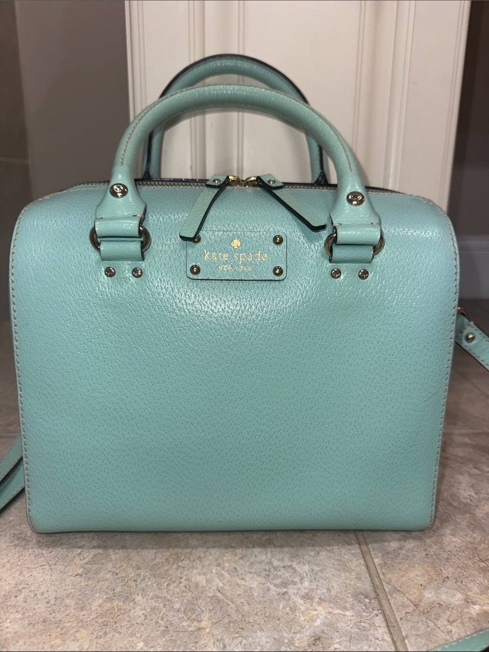 KATE SPADE mint crossbody purse - Picture 4 of 16